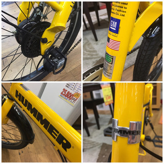S114☆折りたたみ自転車☆HUMMER☆ハマー⭐良品⭐