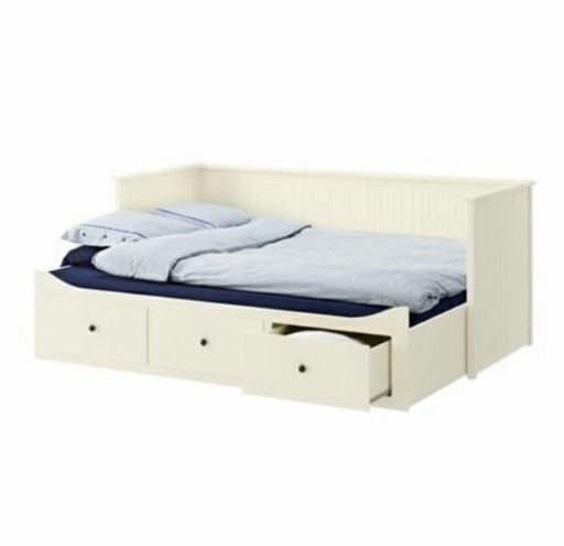 Ikea Hemnes Bed イケア ヘムネス ベッドお譲りします 希望なら布団＆ベッドフレーム付