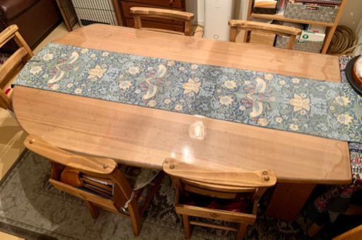 超美品　天然木　ダイニングテーブル