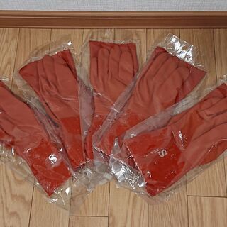 【訳あり品】ポリ塩化ビニール作業用手袋 Sサイズ 5点まとめて