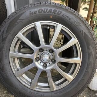 スタッドレスタイヤセット ヨコハマ ice Guard 225 65R17 4本セット