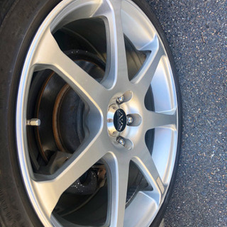 ヨコハマ　AVS モデル7 18インチ　PCD100 ホイール4本セットの画像
