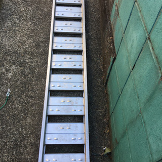 180cm/25cm軽車両用500kg/セットアルミブリッジ