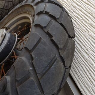 TW200 前後タイヤホイール 引き取り限定