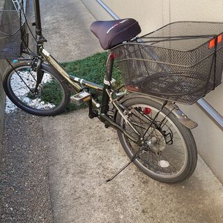 20インチ　折り畳み自転車　６段変速　Panasonic　ビーン...