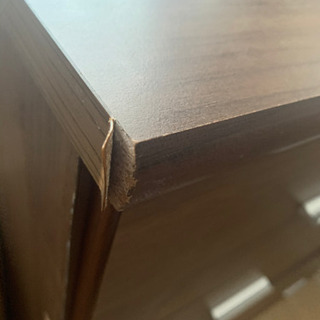 交渉中です！ニトリ　チェスト　たんす　ダークブラウンの画像