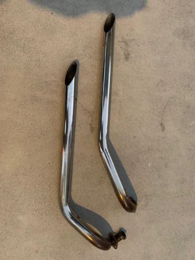 ドラッグスター250  VG02社外スラッシュマフラー