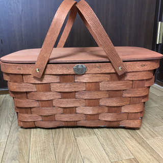Peterboro Basket  新品未使用品　レア商品　商談中の画像