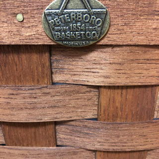 Peterboro Basket  新品未使用品　レア商品　商談中の画像