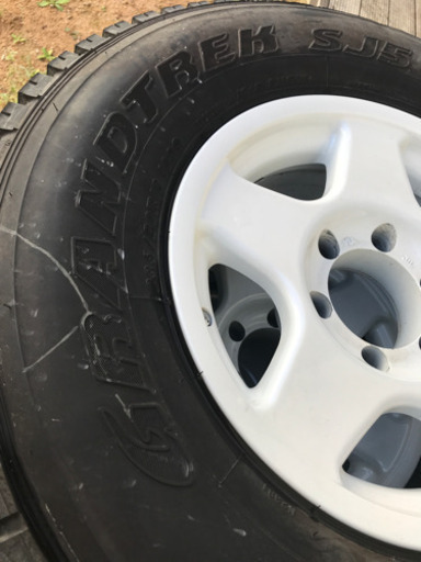 スタッドレス　ホイール付き　ハイラックス　サーフ　ランクル