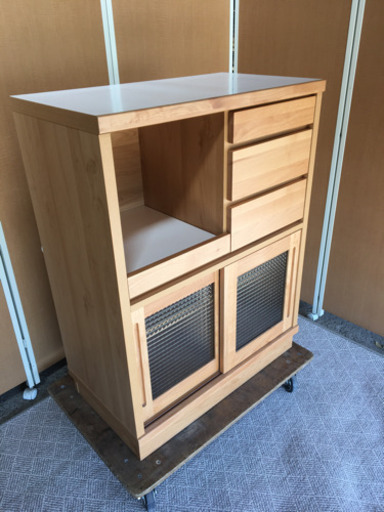 ☆豊田木工☆食器棚☆キッチンボード☆美品