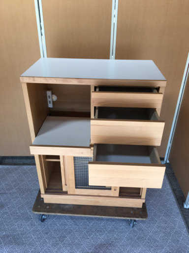 ☆豊田木工☆食器棚☆キッチンボード☆美品