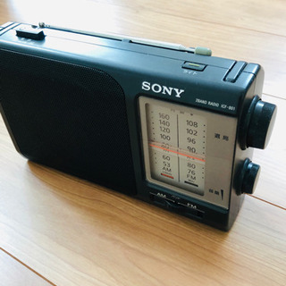 SONY ポータブルラジオ