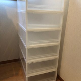 無印良品　ポリプロピレン収納ケース　引出し小サイズ 約幅40×奥...