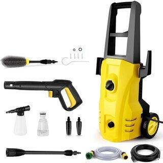 【新品半額】高圧洗浄機 1400W最大吐出圧力 12MPa 50...