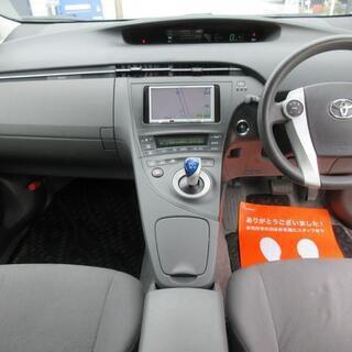 トヨタ　プリウス　【自社ローン対応可】社外ＳＤ地デジ・Ｂカメラ・後席モニター・ＥＴＣ・スマートキー・１５ＡＷの画像