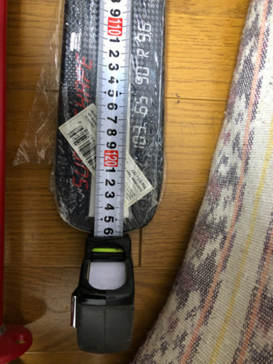 新品　HARE のスキー板　ストック　ビンディング　セット　126  