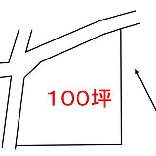 那須塩原市細竹１００坪　公営水道引込可　平坦地　管理費なし − 栃木県