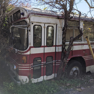 バス　廃車　物置　廃バス　bus 子供部屋　カフェ