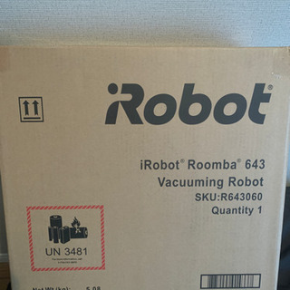 【新品未開封】i Robot roomba 643 ルンバ