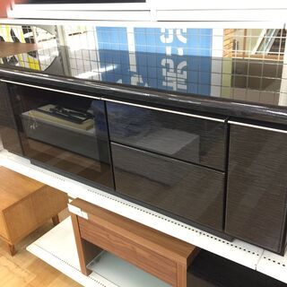 ニトリ　テレビ台　　ブラック　【トレファク岸和田店】