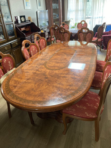 ダイニングテーブル6人　高級