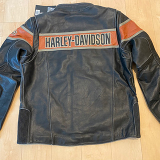 ★新品未使用品★ハーレーダビットソンレザージャンパーの画像