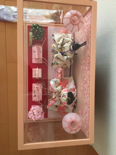 雛人形　(工房　天祥)ピンク