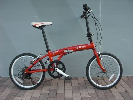 Ferrari （フェラーリ） ミニベロ　折りたたみ自転車　管理NO.20201111-3