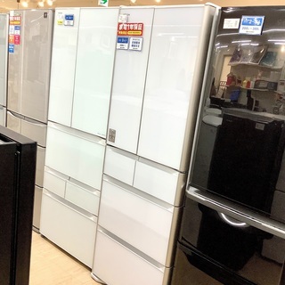 安心の1年保証付！2018年製 HITACHI(日立)の6ドア冷蔵庫「R-XG4300H」
