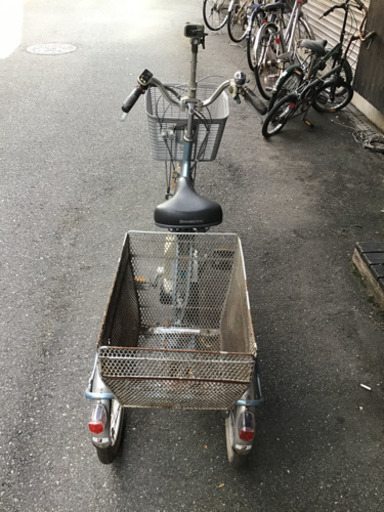 ブリヂストン電動アシスタント　三輪車　値下げ