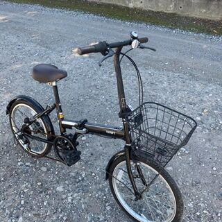 折りたたみ自転車　THRIFT　サイズ20インチ　6段ギア付き　中古美品の画像
