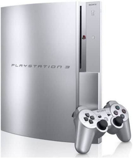 【PLAYSTATION 3】(40GB) サテン・シルバー