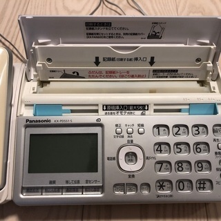 Panasonic FAX 電話機の画像