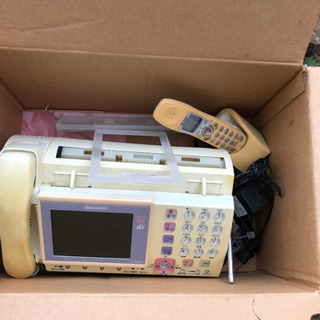 シャープ　ファクス電話　ジャンク
