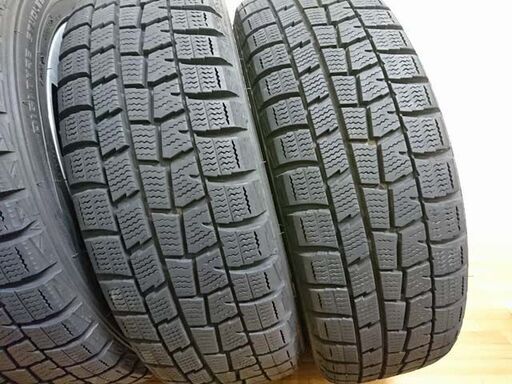 スタッドレスタイヤ 165/55R14 ワゴンR スティングレー純正アルミ付き  流用にも⑯