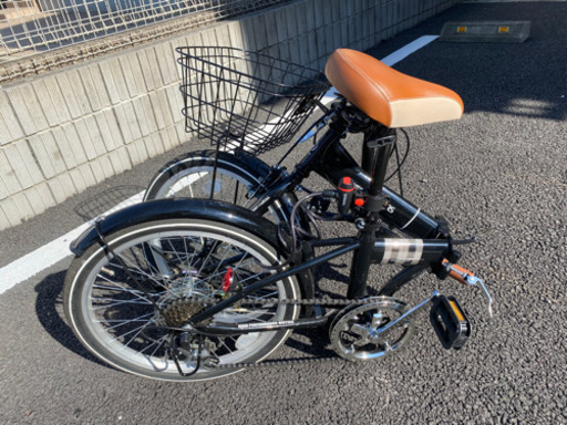 新品同様！折りたたみ自転車