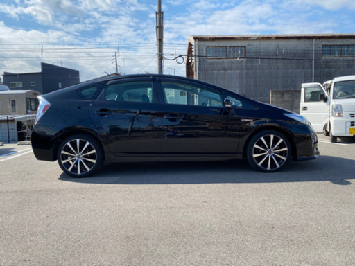車検長い トヨタ プリウス 30 後期仕様 すぐ乗れます 値下げしました！30プリウス後期仕様！プチカスタムブラック！車検