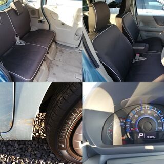 個人出品　Ｈ２５年４月　スペーシア　Ｇ　車検残り１年半付き　スズキディーラー整備車　楽ナビ・バックカメラ・ETC　名義変更サービスあり（条件付き）の画像