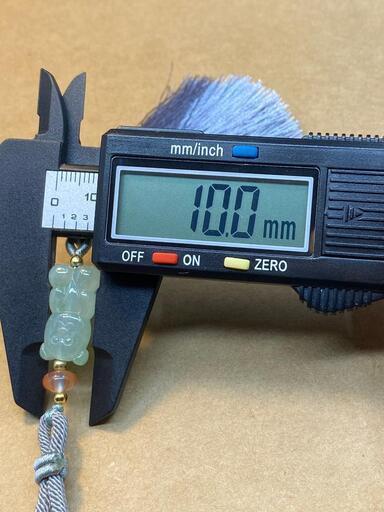 福袋 ストラップ ベア 本翡翠 氷ヒスイ 誕生日プレゼント 縁起物 天然石 鑑別書有