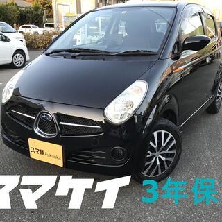 スマ軽　3年保証　車検付き　スバルＲ２　黒620
