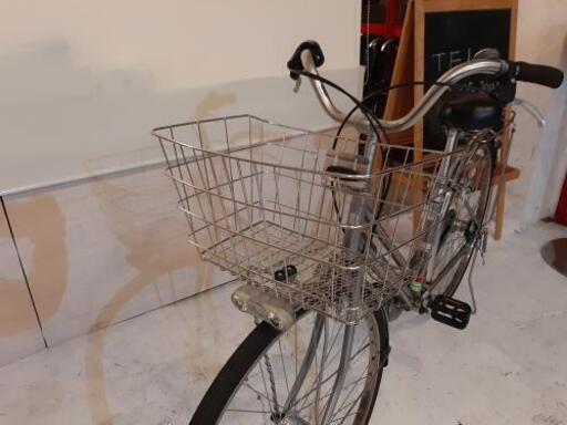 LEDオートライト】27インチ内装3段 自転車 シルバー 【公式通販】 【LEDオートライト】内装3段　27インチ自転車