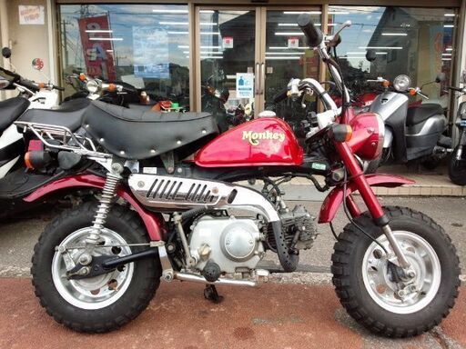 NO.3540　モンキー （Ｍｏｎｋｅｙ）　４サイクル　６Ｖ　クラッチ付き４速ミッション　レッド　 ☆彡