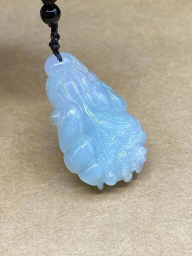 福袋 ネックレス 白菜 本翡翠 氷ヒスイ 誕生日プレゼント 金運アップ 鑑別書有