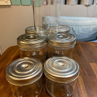 ★保存ビン500ml2個 750ml5個★の画像