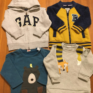 90cm 男の子冬服セット