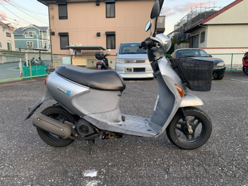 スズキ レッツ4 50 cc 原付 スクーター 4スト 実動 書類 鍵あり 型式CA45A
