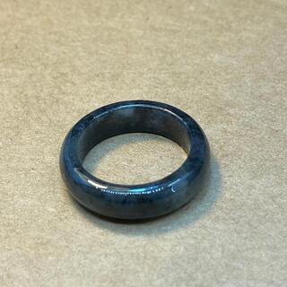5000円引き くりぬき指輪 リング 本翡翠 ヒスイ A貨 烏骨...