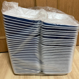 テイクアウト容器　中央化学　街デリBOX青　120枚の画像