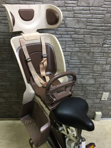 クリスマスSALE 東京23区配達無料　新基準　ブリジストン アンジェリーノ 8.9Ah リチウム 電動自転車 中古自転車☆26インチ☆チャイルドシート☆子供乗せ